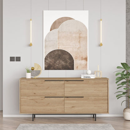 Μπουφές Καρυδί 160x44,5x74,3cm | 956LCS3439