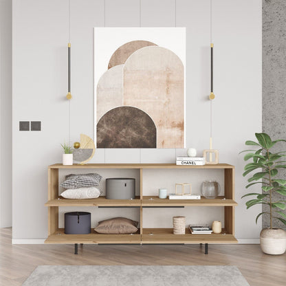 Μπουφές Καρυδί 160x44,5x74,3cm | 956LCS3439