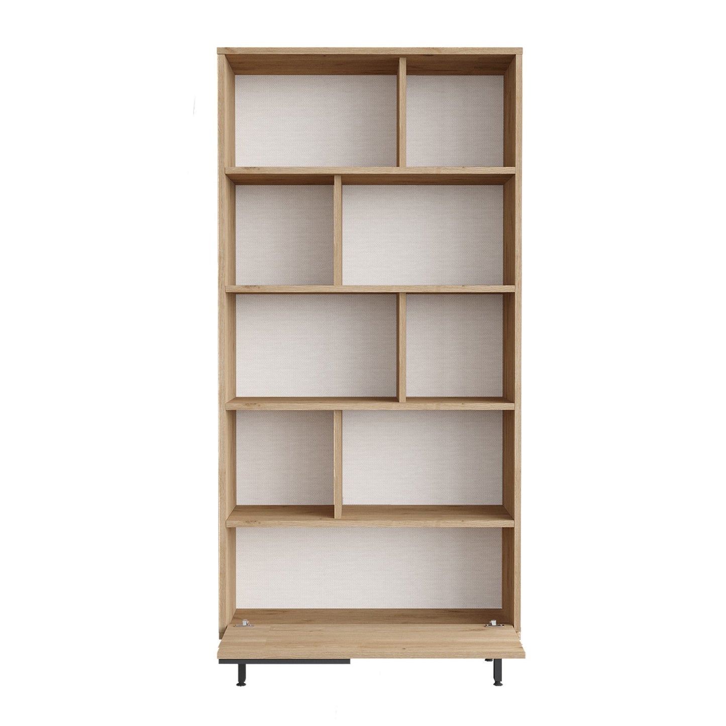 Βιβλιοθήκη 83,9 × 29,5 × 175,6 εκ. Καρυδί GR956LCS3442