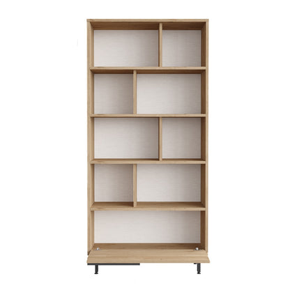 Βιβλιοθήκη 83,9 × 29,5 × 175,6 εκ. Καρυδί GR956LCS3442