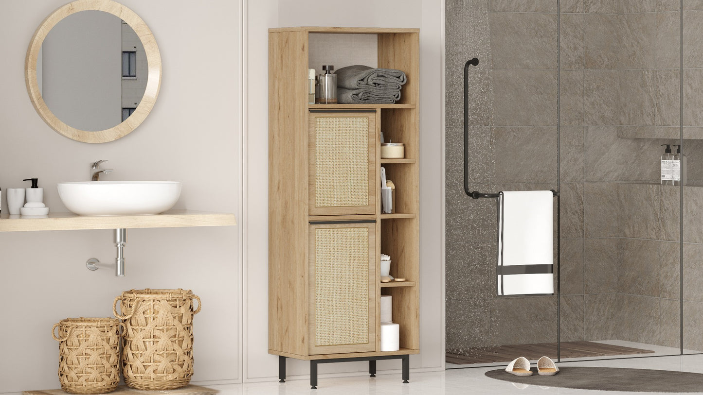 Ντουλάπι Μπάνιου 162x60x35 σε διάφορα χρώματα Βιβλιοθήκη 956LCS3480