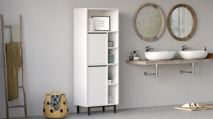 Ντουλάπι Μπάνιου 162x60x35 σε διάφορα χρώματα Βιβλιοθήκη 956LCS3480