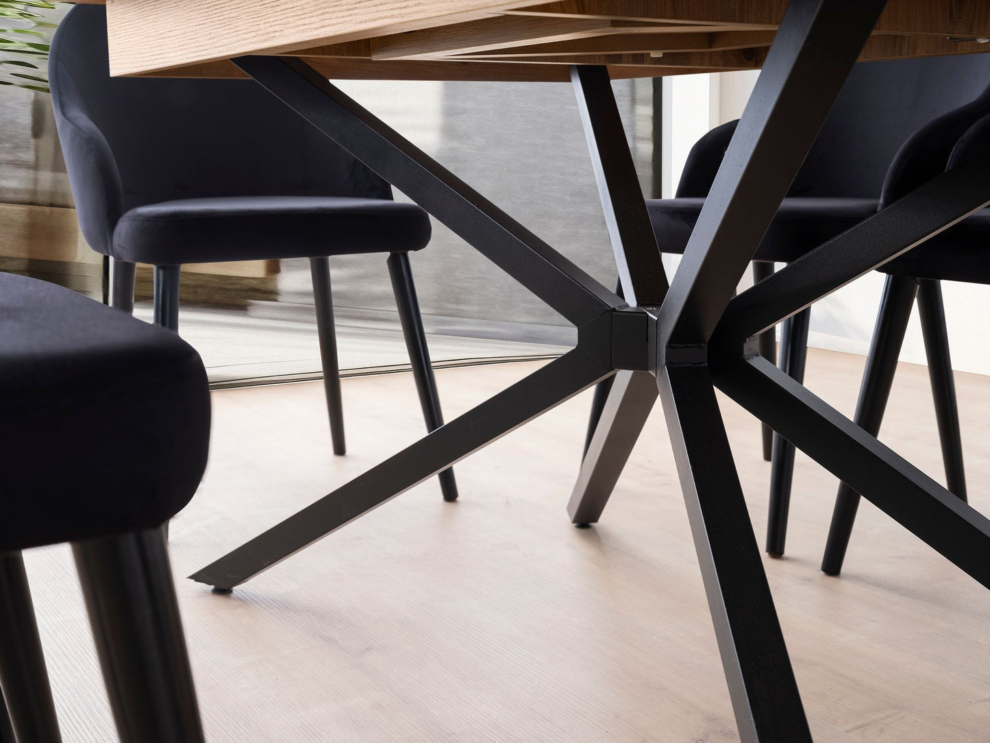 Τραπέζι Κουζίνας Τραπεζαρίας Επεκτεινόμενο από 160-200 εκ Στιβαρό 974NMB2239