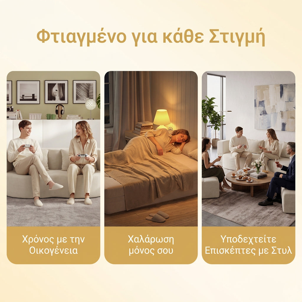Πτυσσόμενος Καναπές Κρεβάτι 2 σε 1 Μπεζ Κοτλέ με 2 Μαξιλάρια και Πλενόμενο Κάλυμμα – Κρεβάτι 177×107 εκ. SBY-FST101-MI