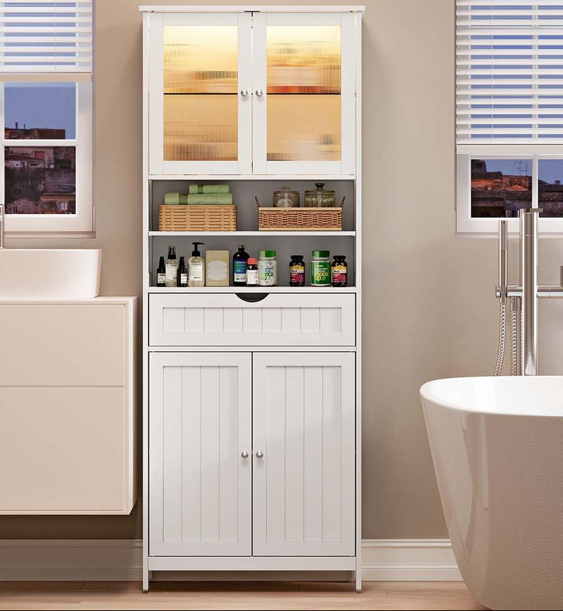 Ντουλάπι Με LED Φωτισμό Για Μπάνιο