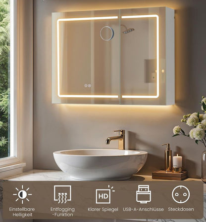 Ντουλάπι Καθρέφτης Μπάνιου