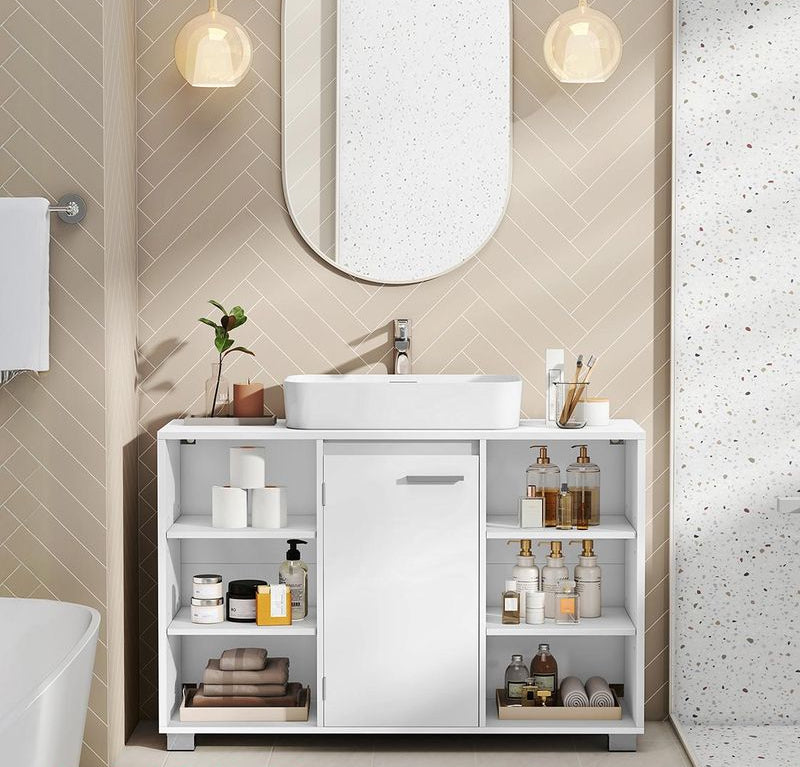 Ντουλάπι Μπάνιου Βάση Νιπτήρα Λευκό