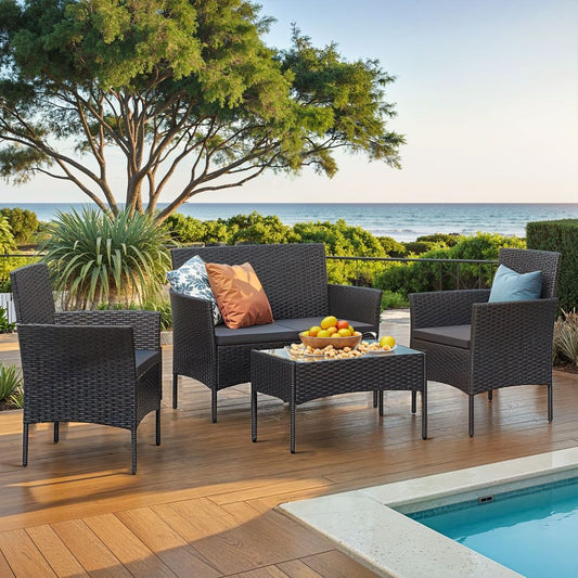 Σαλονάκι Μπαλκονιού Έπιπλα Κήπου 