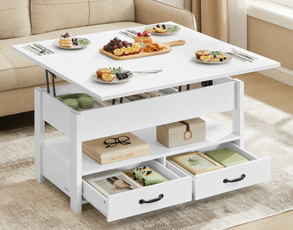 Τραπεζάκι Σαλονιού Με Ρυθμιζόμενο Ύψος 