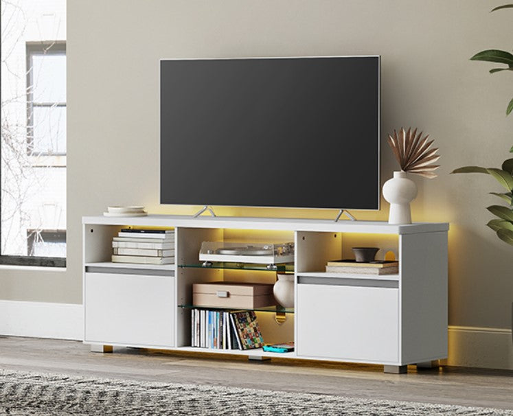Έπιπλο Τηλεόρασης Βάση TV με LED Φωτισμό 6 Χρωμάτων και Ρύθμιση Φωτεινότητας  LT-V331T10