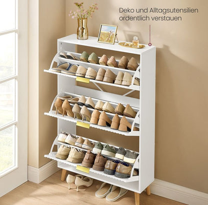 Έπιπλο Εισόδου Παπουτσοθήκες Ντουλάπι Παπουτσιών Διαδρόμου Παπουτσοθήκη HS-C302WB02