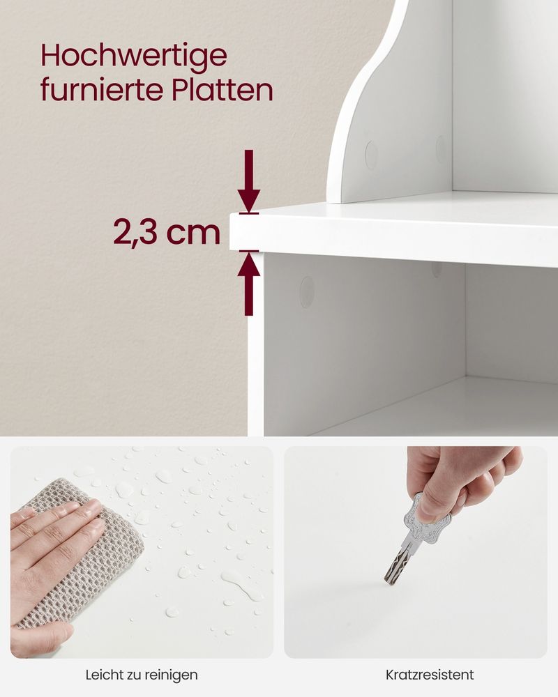 Κρεμάστρα Ρούχων με Γάντζους Ράφια και Πάγκο Παπουτσιών Ιδανική για Χώρους Έπιπλο Εισόδου HS-R404T10