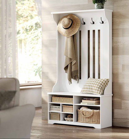 Κρεμάστρα Ρούχων με Γάντζους Ράφια