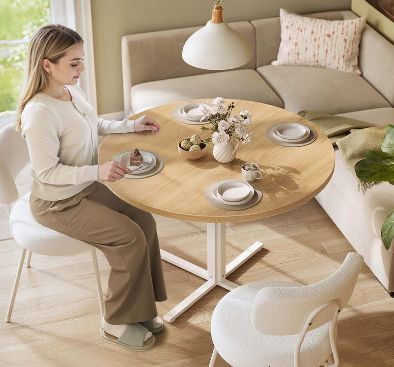 Στρογγυλό Τραπέζι Κουζίνας Τραπεζαρίας