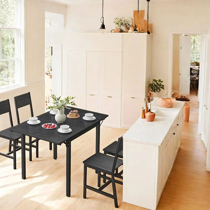 Επεκτεινόμενο Τραπέζι Κουζίνας Πτυσσόμενη Τραπεζαρία για 2-4 άτομα για μικρούς χώρους διάφορα χρώματα  KD-T077B01