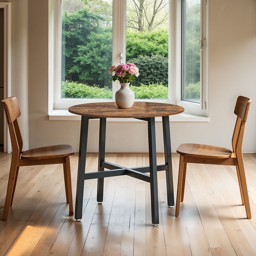 Τραπέζι Κουζίνας Στρογγυλό Τραπεζαρίας Γραφείου διάφορα Χρώματα KD-T080B01