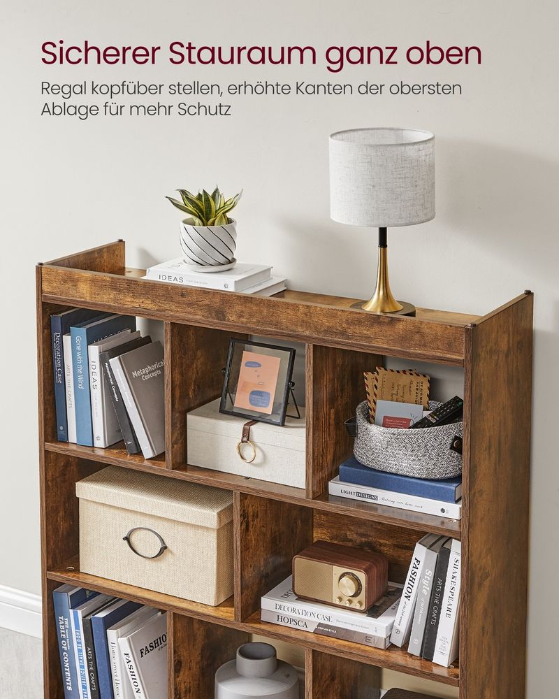 Χαμηλή Βιβλιοθήκη Χώρισμα Ντουλάπι Γραφείου Σαλονιού 100x97,5x30  LB-C52BX