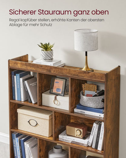 Χαμηλή Βιβλιοθήκη Χώρισμα Ντουλάπι Γραφείου Σαλονιού 100x97,5x30  LB-C52BX