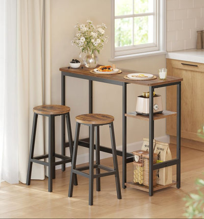 Σετ Τραπέζι Μπαρ Με 2 Σκαμπό