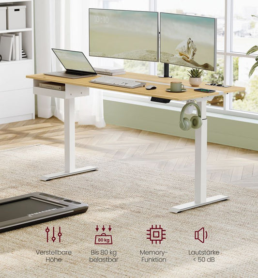 Ηλεκτρικό Γραφείο Ρυθμιζόμενου Ύψους 