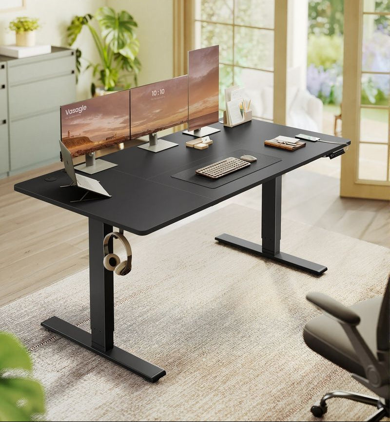 Γραφείο Ρυθμιζόμενου Ύψους Ηλεκτρικό 160x80 εκ ΝΕΑ ΦΑΡΔΥΤΕΡΑ σε 3 Χρωματισμούς LS-D146KD02