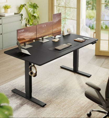 Γραφείο Ρυθμιζόμενου Ύψους Ηλεκτρικό 160x80 εκ ΝΕΑ ΦΑΡΔΥΤΕΡΑ σε 3 Χρωματισμούς LS-D146KD02