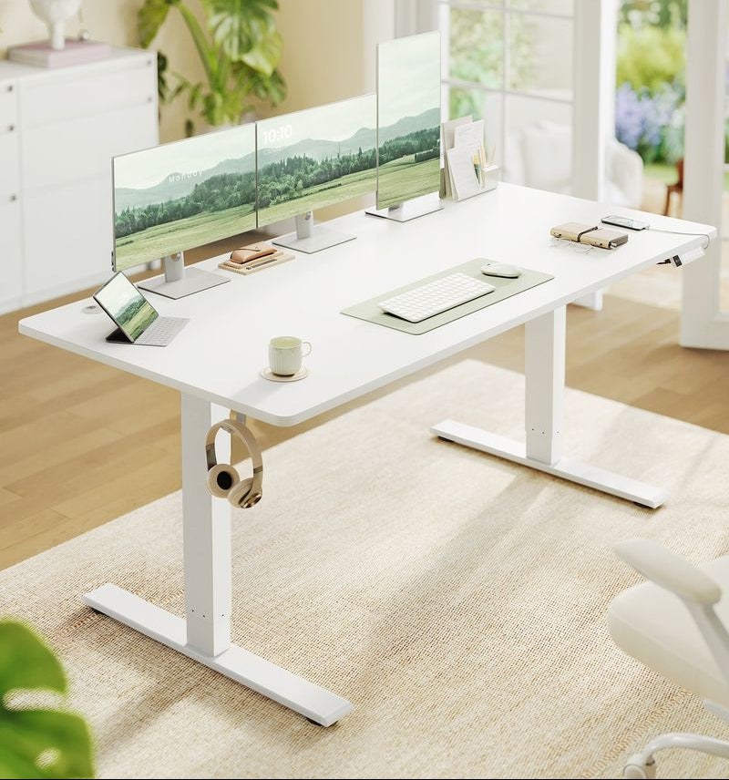 Γραφείο Ρυθμιζόμενου Ύψους Ηλεκτρικό 160x80 εκ ΝΕΑ ΦΑΡΔΥΤΕΡΑ σε 3 Χρωματισμούς LS-D146KD02