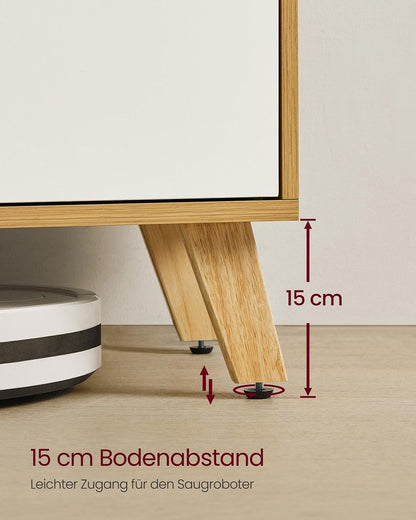 Έπιπλο Τηλεόρασης Βάση TV για Τηλεοράσεις έως 65 ίντσες 147 x 39 x 50 εκ Δρύς Boho LT-V556Y01