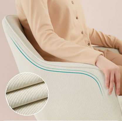 Καρέκλα Γραφείου Μπεζ Ρυθμιζόμενου ύψους Περιστρεφόμενη Καρέκλα Μπουντουάρ OB-G019LZ01