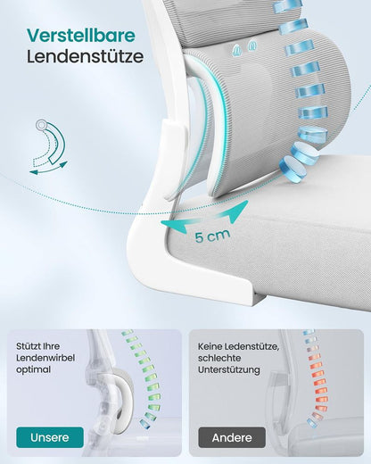 Καρέκλα Γραφείου Με προσκέφαλο Εργονομικές Καρέκλες Γραφείου Υπολογιστή με πτυσσόμενα μπράτσα OB-N041G01