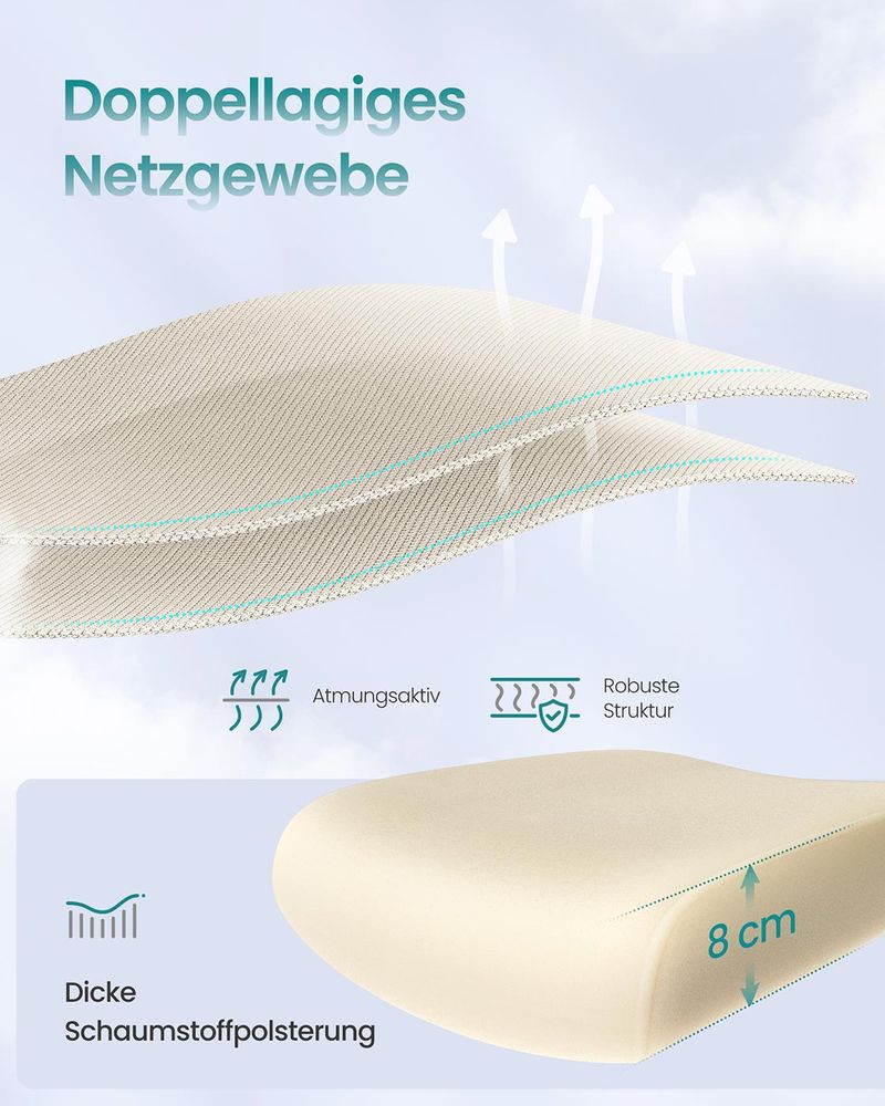 Καρέκλα Γραφείου Με προσκέφαλο Εργονομικές Καρέκλες Γραφείου Υπολογιστή με πτυσσόμενα μπράτσα OB-N041L01