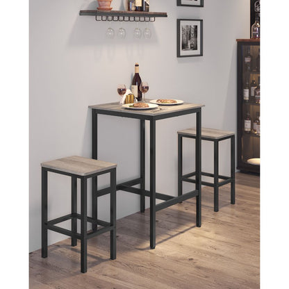 High Bar Table High Kitchen Dining Table brown-black-grey-white LB-T25X