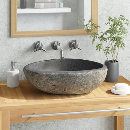 Bathroom Furniture with Stone Washbasin and Baskets Washbasin Cabinet 1246492-94