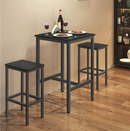 High Bar Table High Kitchen Dining Table brown-black-grey-white LB-T25X