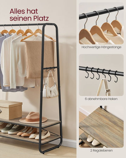 Kleiderbügel Offener Schrank Kleiderständer Schlafzimmer Regal RG-R112W09