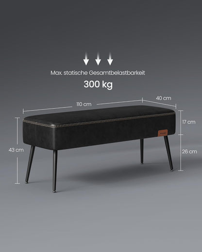 Bedroom Bench Leather Coffee Table Dining Bench Entrance Bench EKHO LOM-076C01