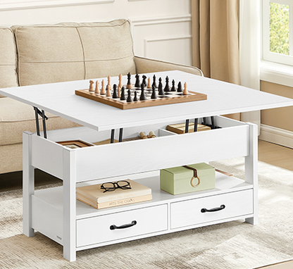 Τραπεζάκι Σαλονιού Με Ρυθμιζόμενο Ύψος Πολυχρηστικό Τραπεζαρία Γραφείο Έως 64 εκ Ύψος LC-T254W02