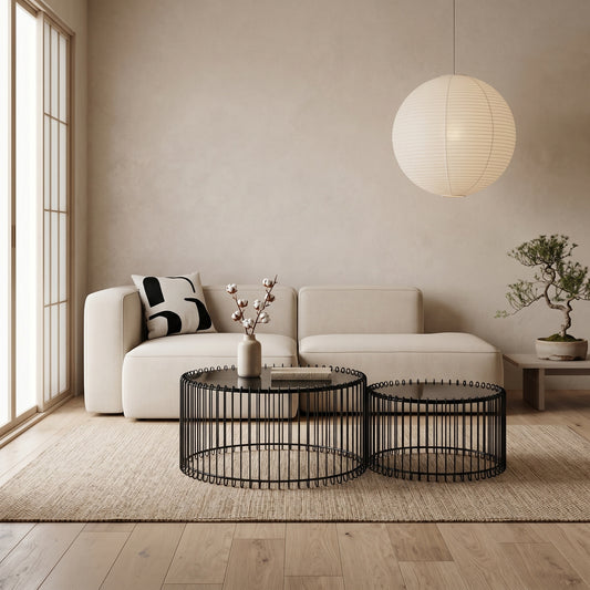 Τραπεζάκια Σαλονιού Σετ 2 τεμ