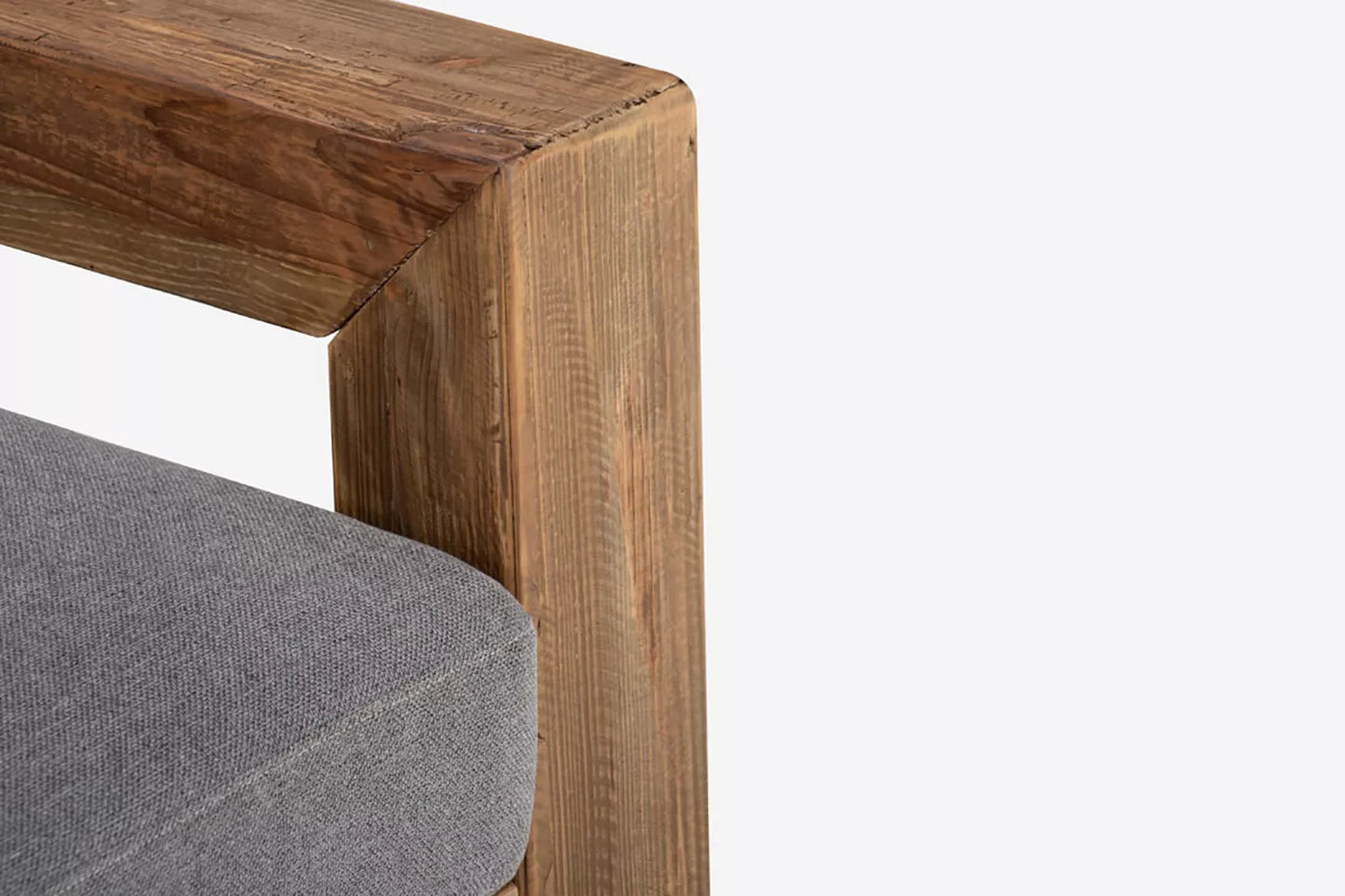 Τριθέσιος Καναπές Κρεβάτι από Μασίφ Πεύκο με Αδιάβροχο Ύφασμα – Vintage Στυλ OG-AH203