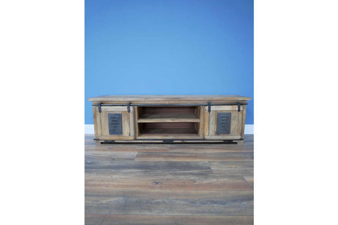 TV Furniture Wooden Rustic Solid Wood TV Stand TV Stand 7734